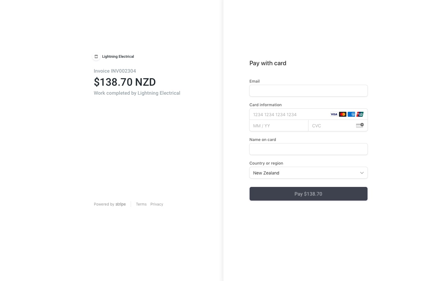 Stripe Credit Card Payments Tradify stripe-credit-card-payments-tradify